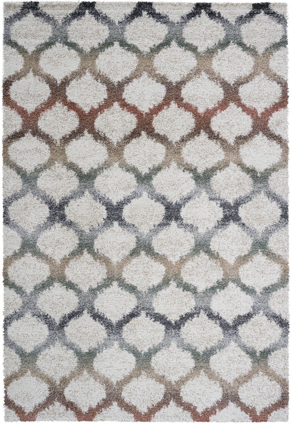 Granada 8 x 10 Spectrum Trellis Multicolor Area Rug