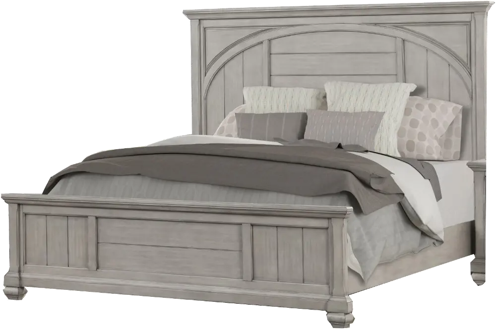 C8418G-BED5/0 Archer Creek Gray Queen Bed-1
