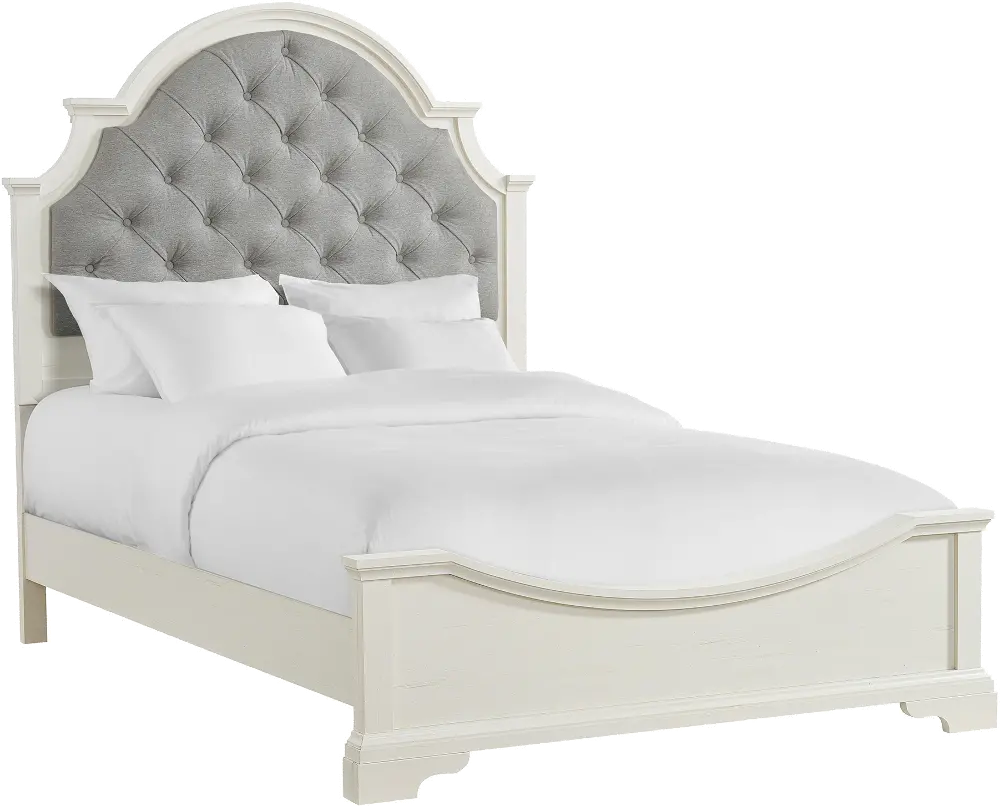 Easton White and Gray Full Bed-1