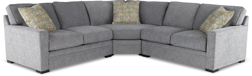 Juno Gray 3 Piece Sectional