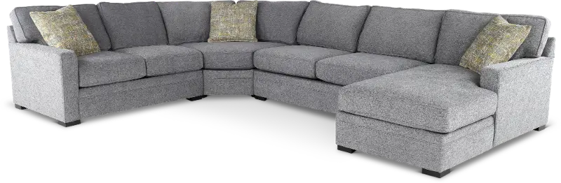 Juno Gray 4 Piece Sectional