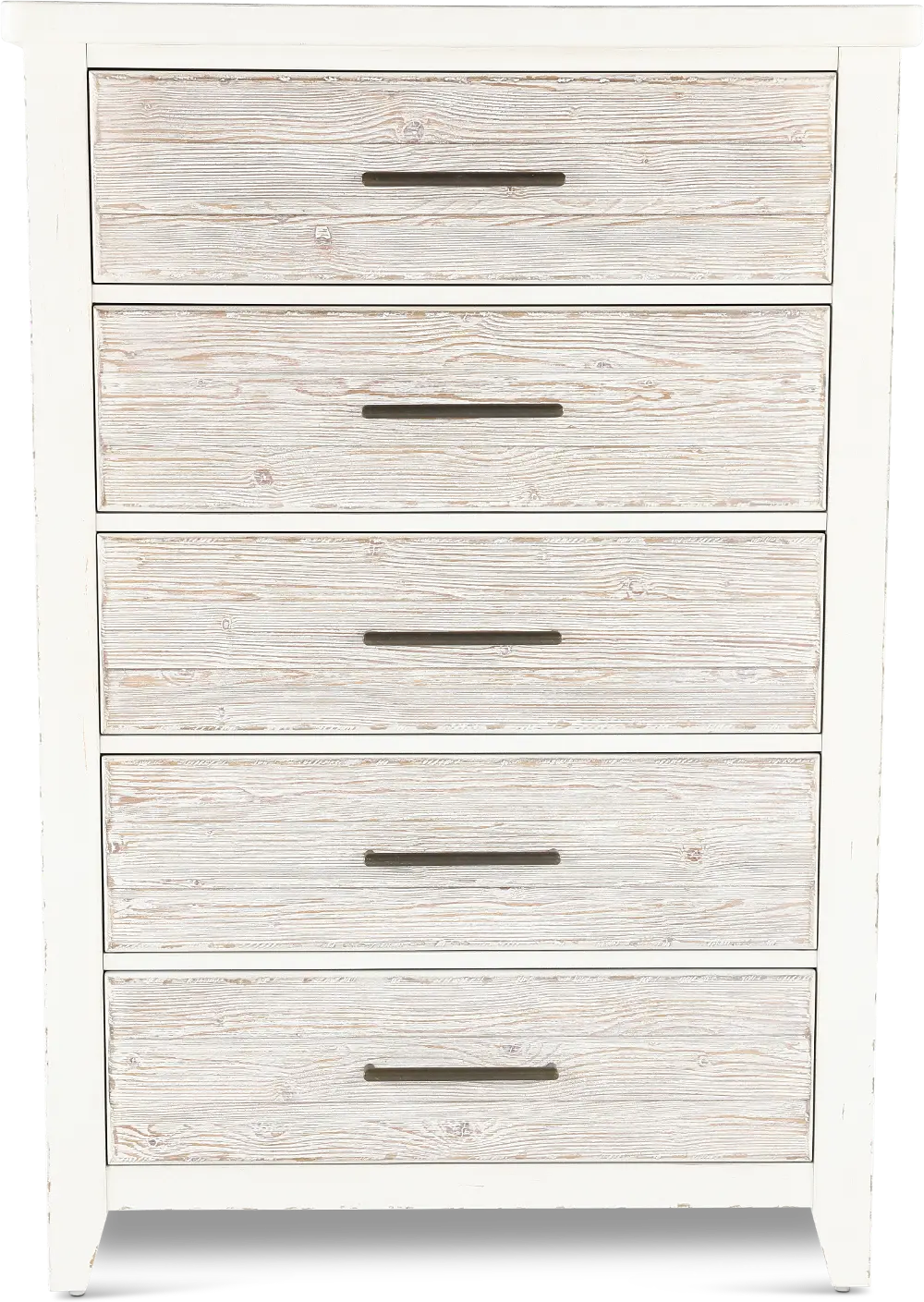 142-BR41 Backroads Weathered White Chest of Drawers-1