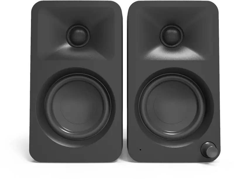 Kanto ORA Powered Reference Desktop Speakers - Black, Pair