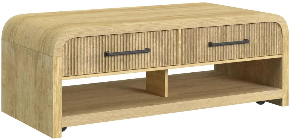 Ridgemont Light Brown Coffee Table-1
