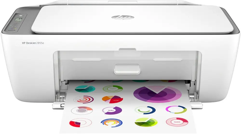 HP-DJ2855E HP DeskJet 2855e Wireless All-In-One Inkjet Printer-1
