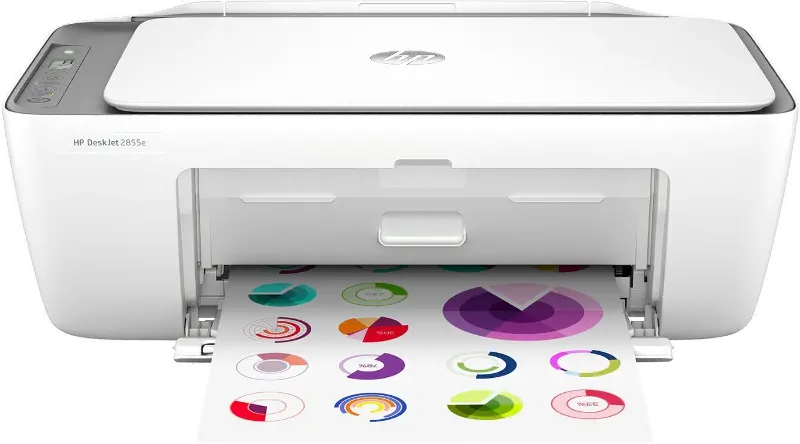 HP DeskJet 2855e Wireless All-In-One Inkjet Printer | RC Willey