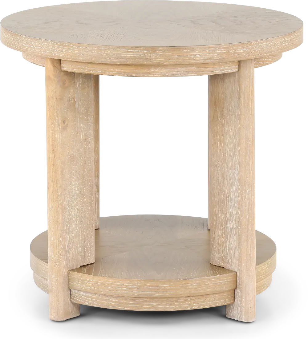 Pacific Grove Sandstone Brown End Table-1