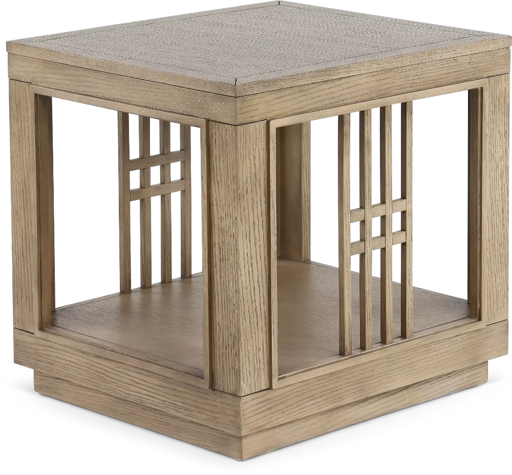 Fusion Natural End Table-1