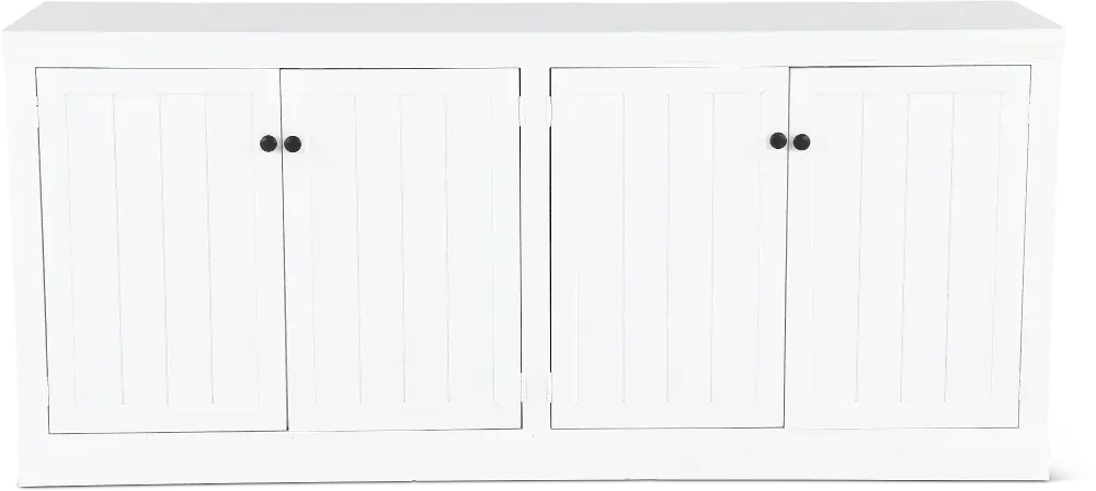 Riley White 72  TV Stand-1