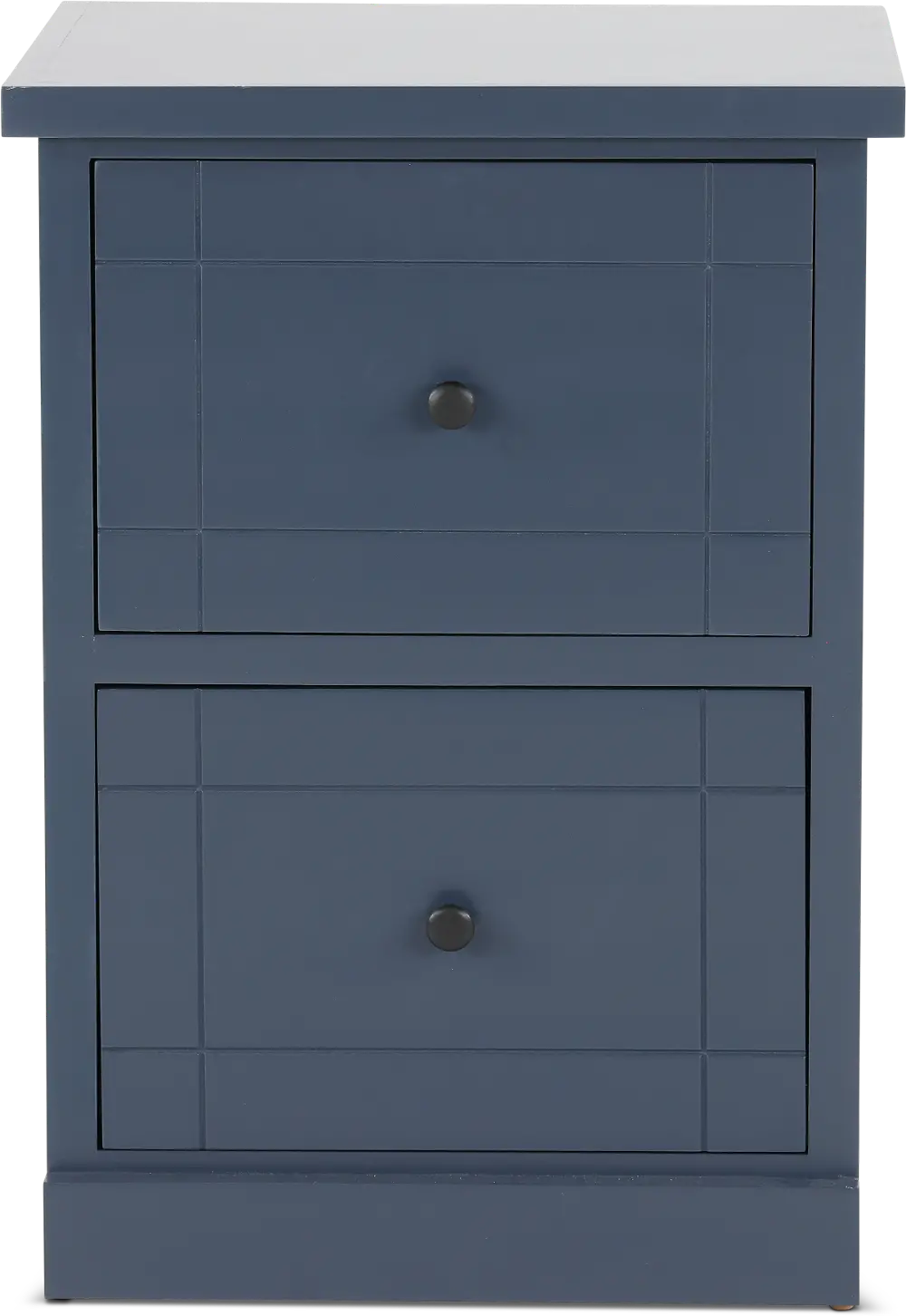 Elliott Blue File Cabinet-1