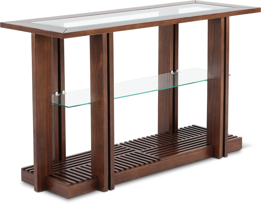 Mission Valley Brown Sofa Table