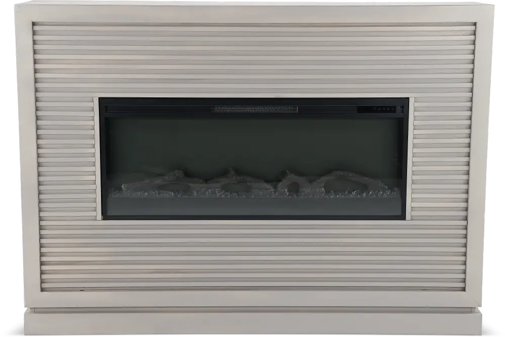 Riviera Gray Fireplace Mantel-1