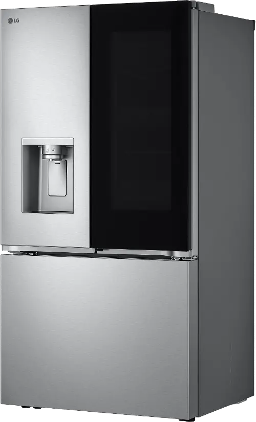 LG 25.5 Cu Ft MAX French Door Refrigerator Counter Depth Stainless Steel RC Willey
