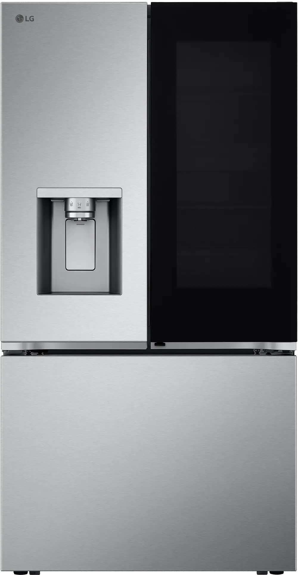 LF31S6360S LG 30.7 Cu Ft MAX™ French Door Refrigerator - Stainless Steel-1