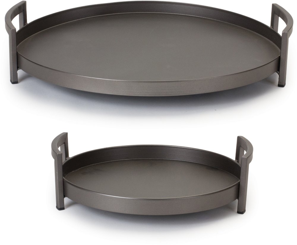 Small Round Iron Tray
