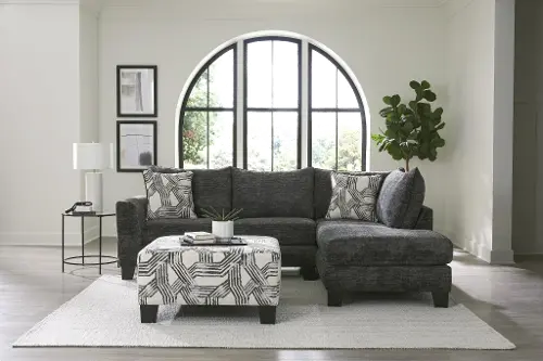 Fandango Gray 2 Piece Sectional