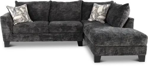 Fandango Gray 2 Piece Sectional