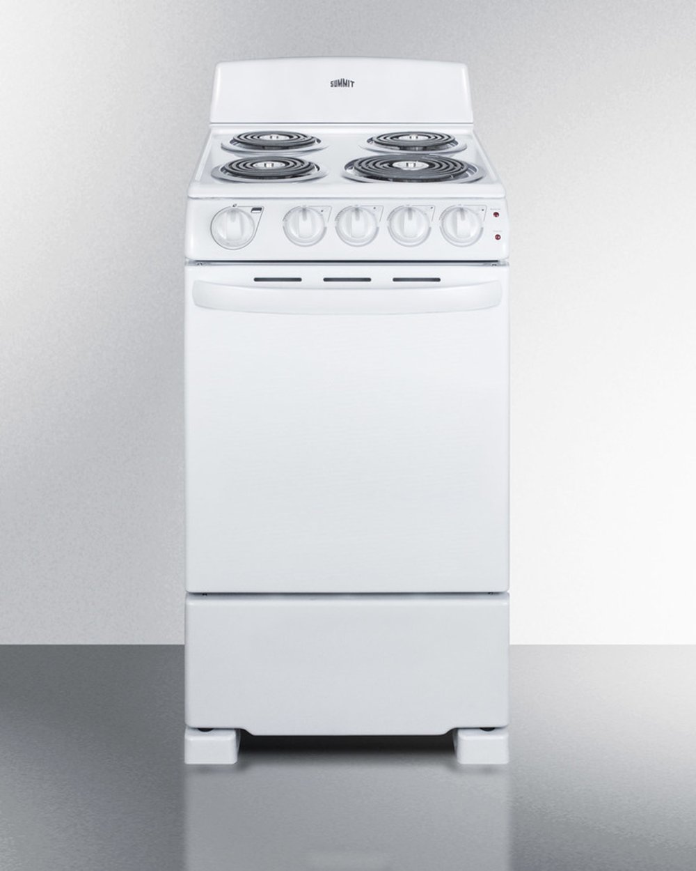 Summit 20" Electric Coil Range - White