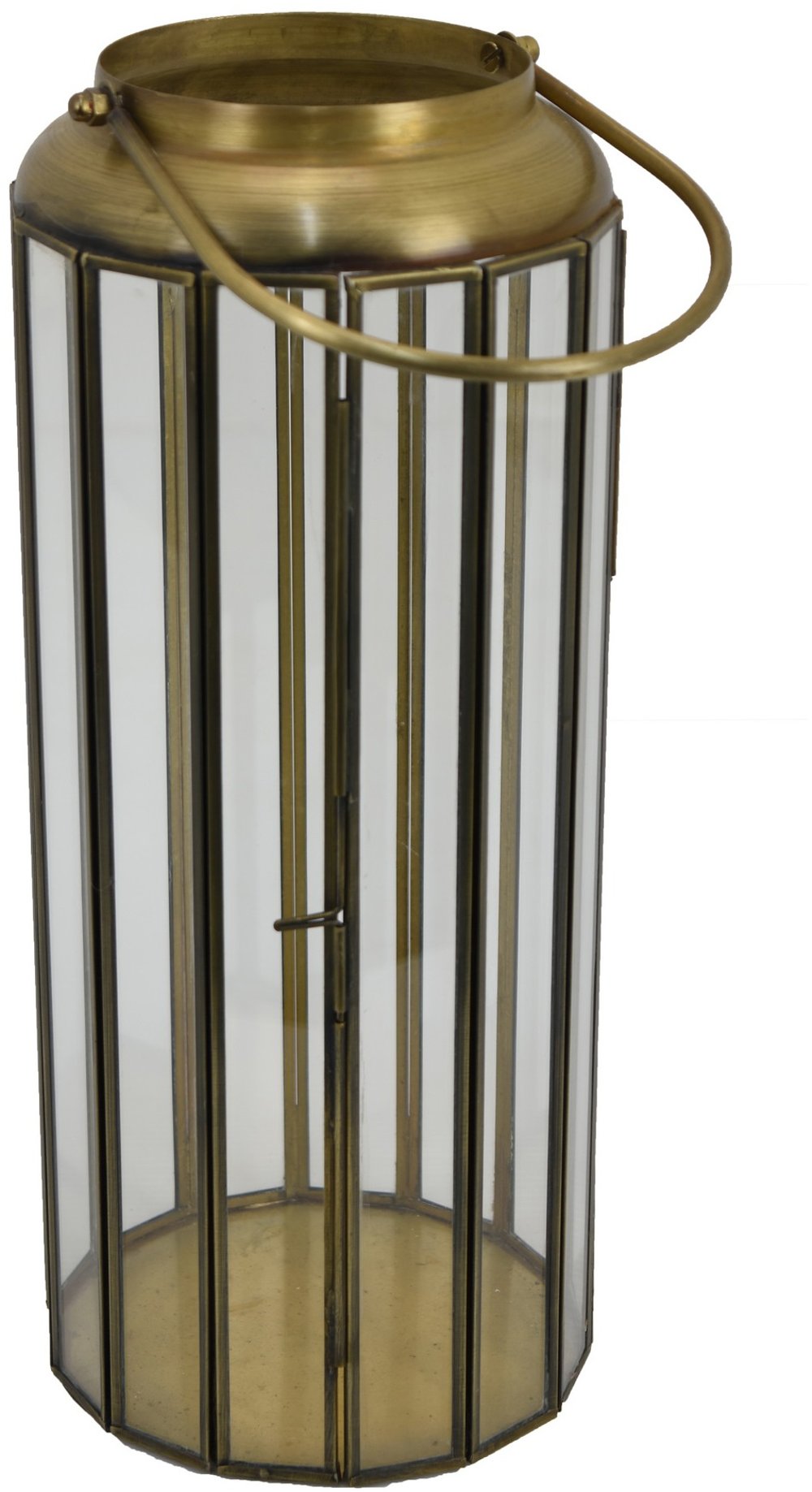 Clear Glass Metal Lantern