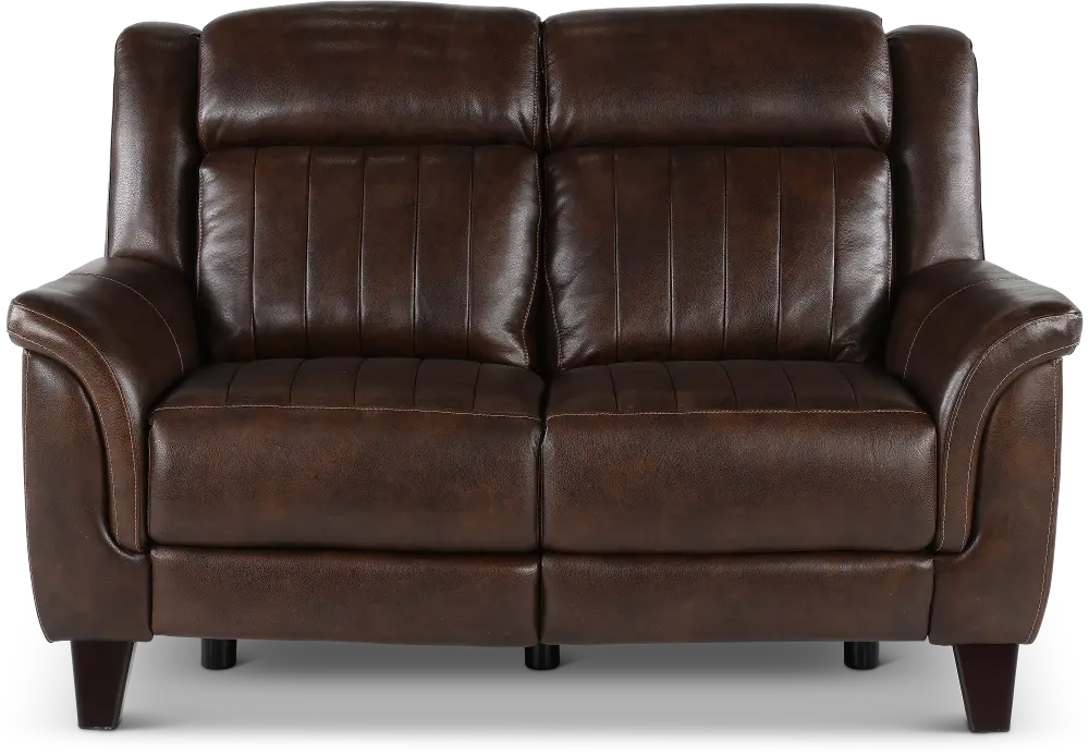 Kimball Chocolate Power Reclining Loveseat-1