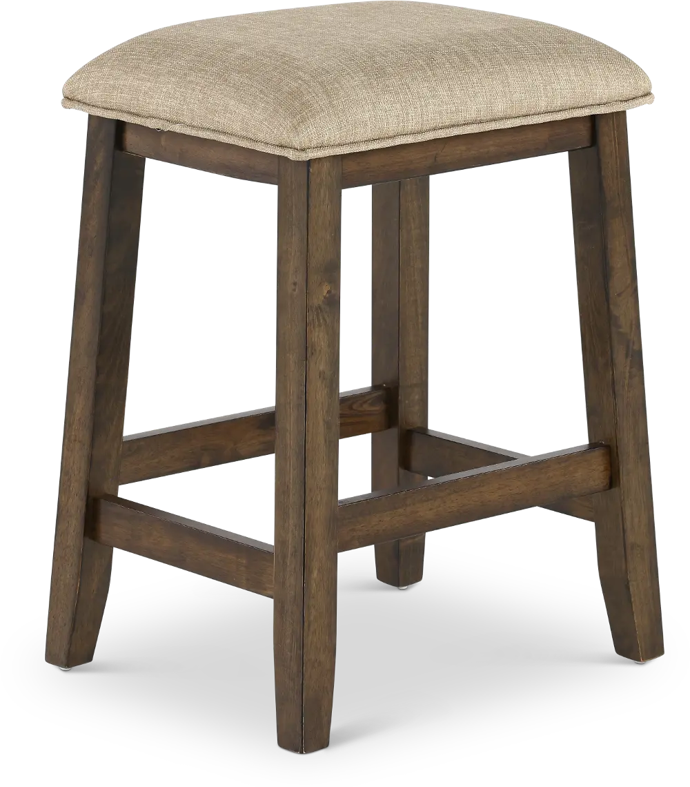 Zoey Natural Brown Counter Height Stool-1