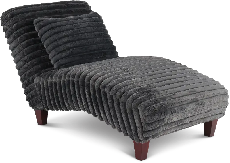 Mondo Gunmetal Chaise Lounge