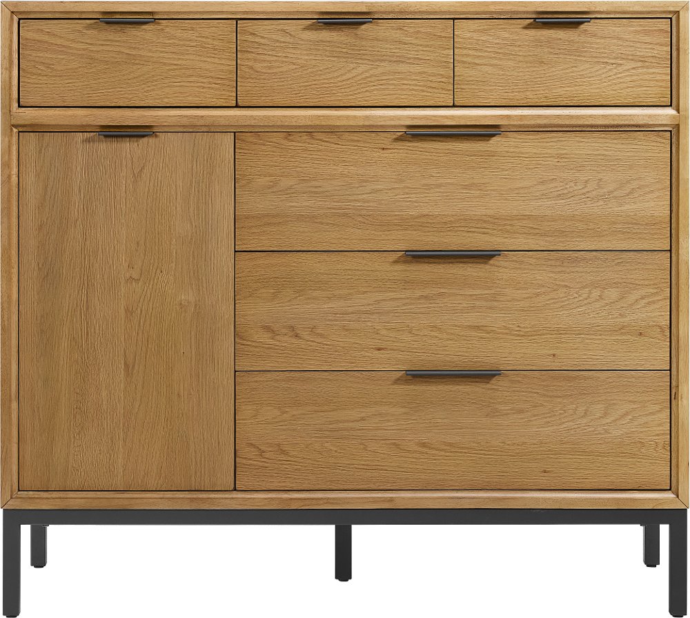 Newport Natural Oak Gentleman's Chest