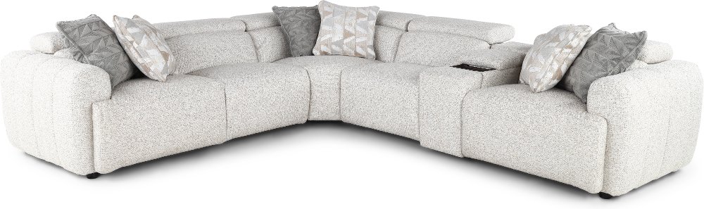 Edition Beige 6-Piece Power Reclining Sectional