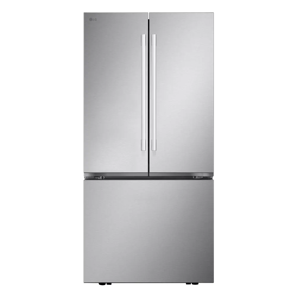 LF25H6200S LG 25.1 Cu Ft French Door Refrigerator - Stainless Steel-1