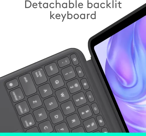 Logitech combo touch detachable keyboard deals case