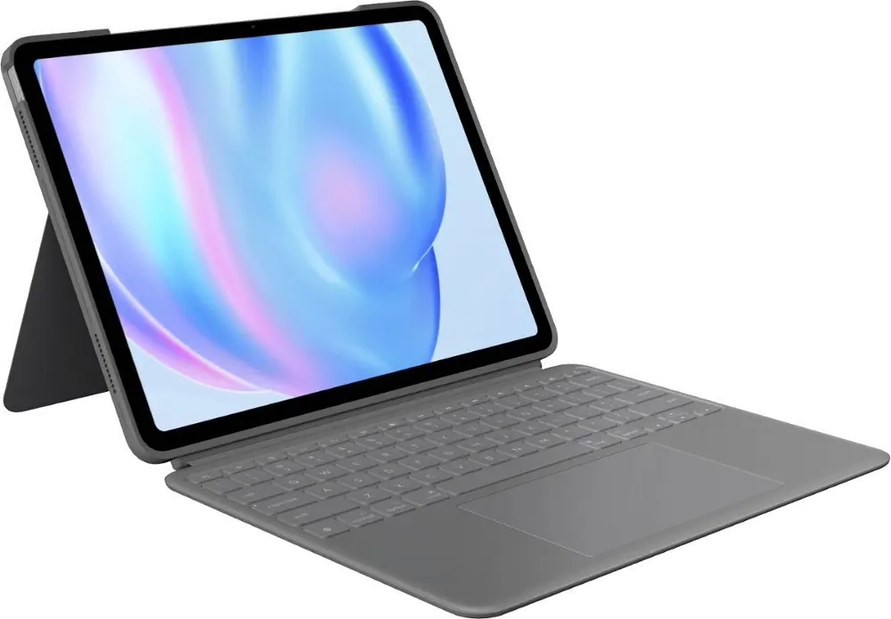 Logitech Combo Touch Keyboard Case for iPad Air 13  - Oxford Gray-1