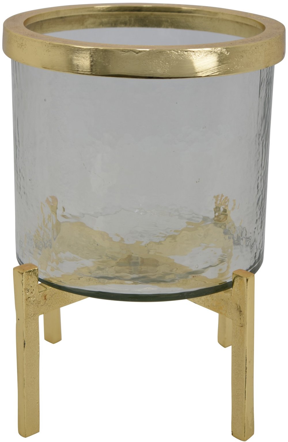 Aria Gold 9" Glass Tabletop Decor