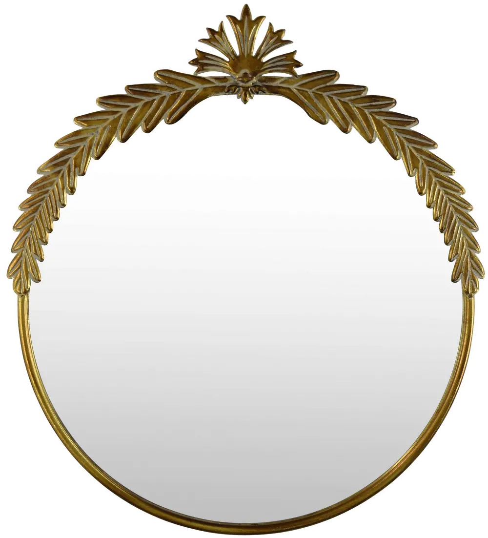 Gold and Glass Wall Decor-1