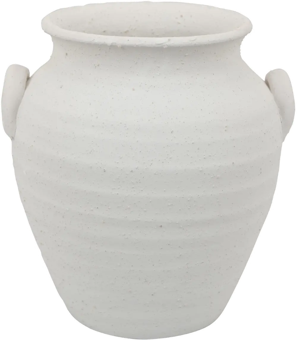 Amphora Gray 11  Ceramic Vase-1