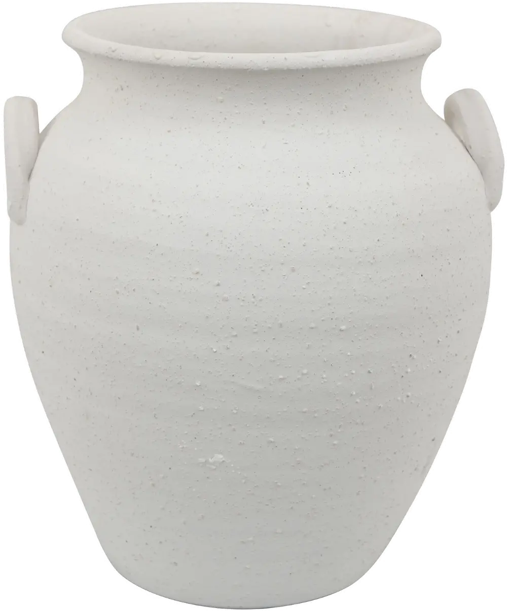 Amphora Gray 13  Ceramic Vase-1