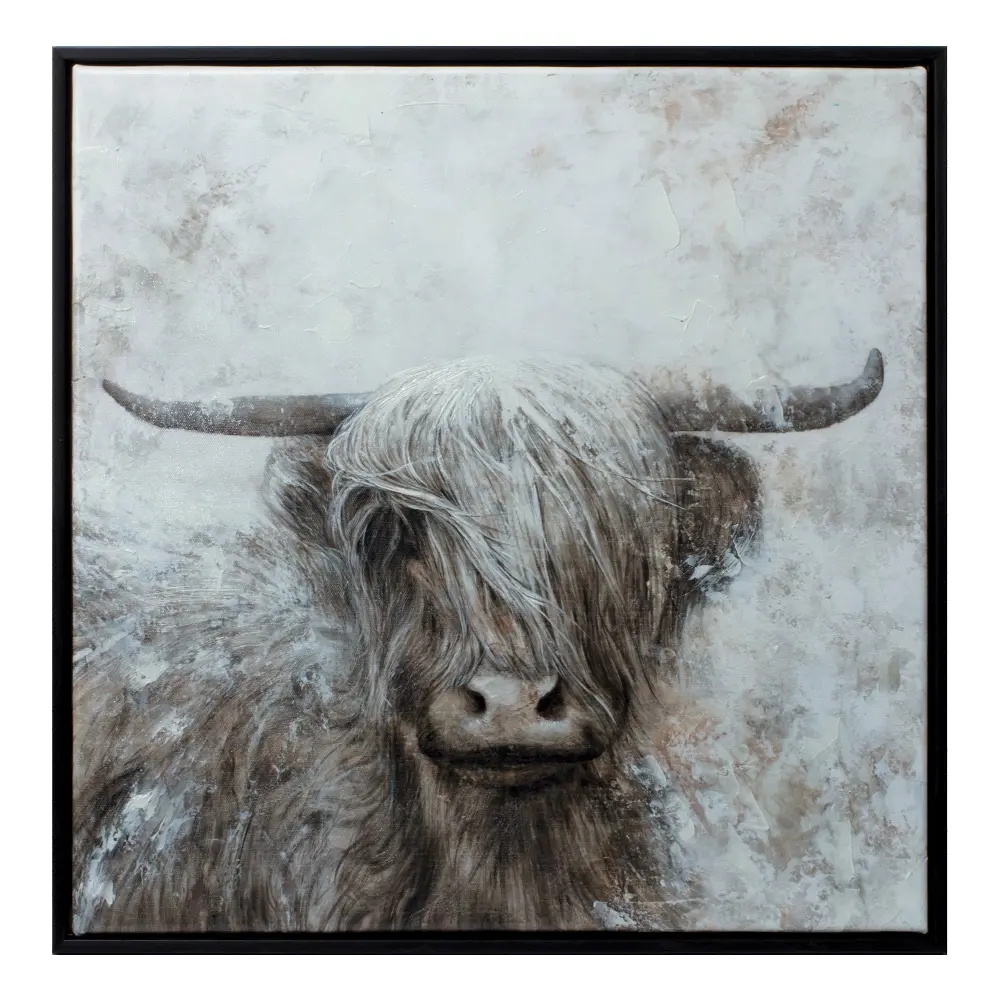20.5  Square Framed Animal Canvas-1