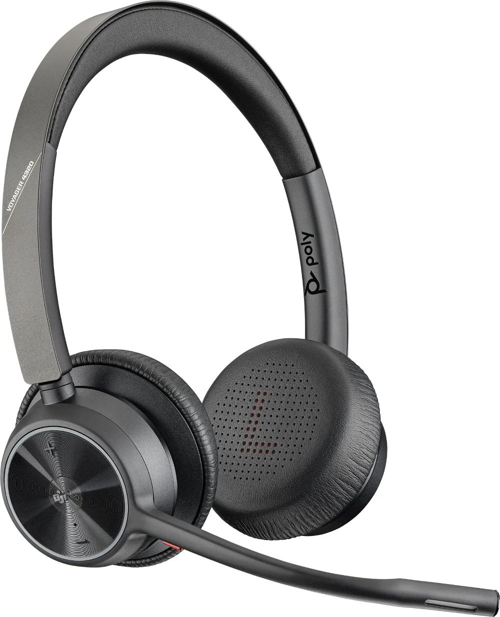 HP Poly Voyager 4320-M Wireless Headset + USB-A to USB-C Cable + BT700 dongle