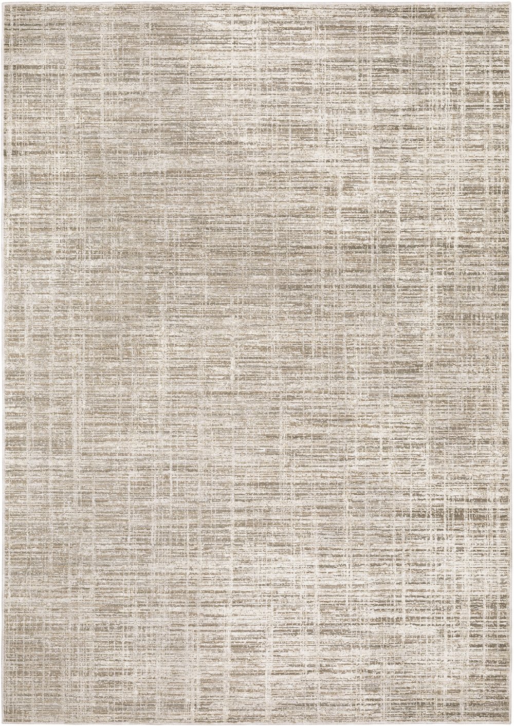 Nebulous 5 x 8 Modern Beige Area Rug