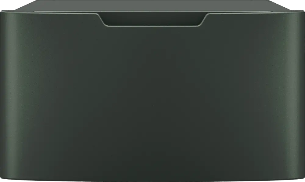 GFP1528PWGN GE Jade Green Storage Laundry Pedestal-1