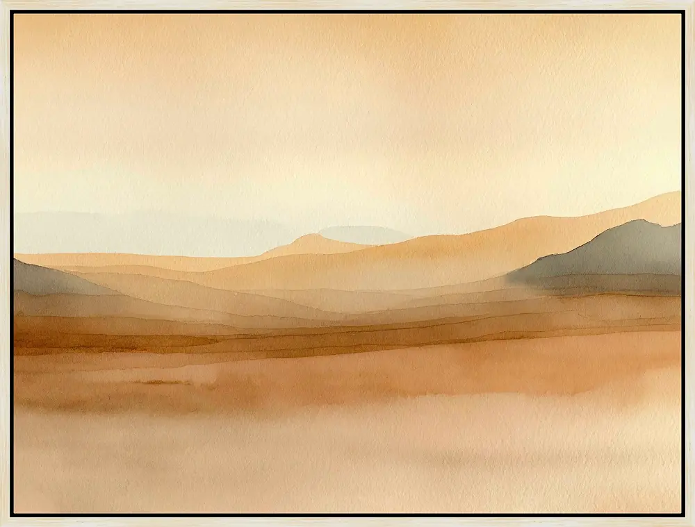 Desert Haze Framed Art-1