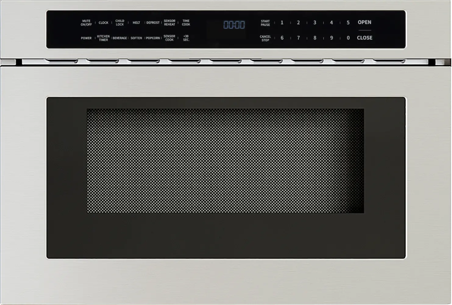 Zephyr 1.2 Cu Ft Microwave Drawer - Stainless Steel | RC Willey
