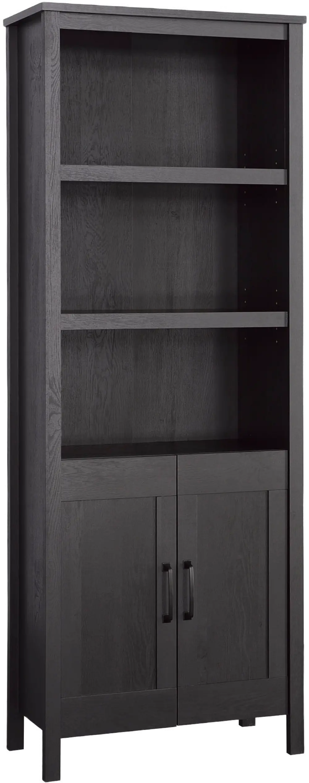 Raven Oak Black Bookcase-1