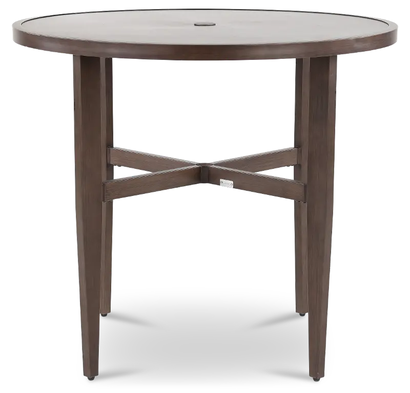 Adeline Brown Counter Height Patio Dining Table