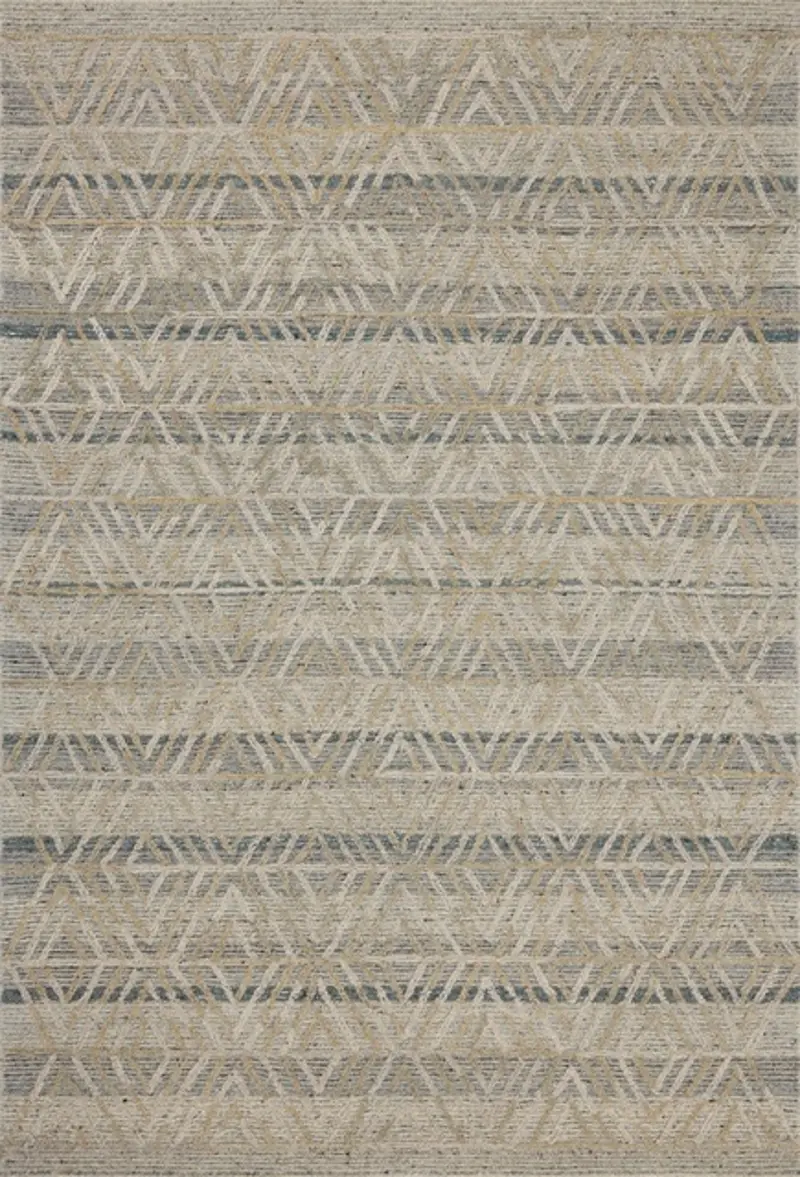 Elias 8 x 10 Natural Fog Area Rug