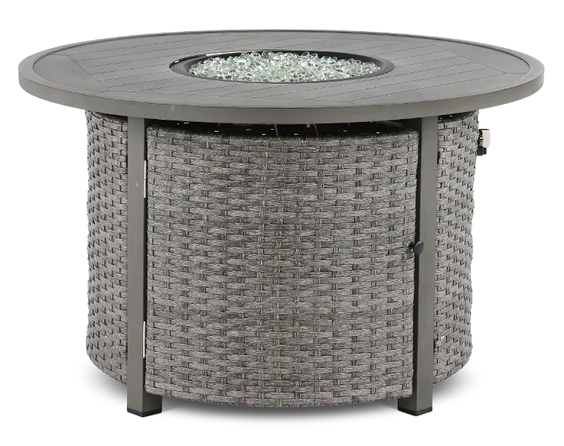 St. Thomas Gray Patio Fire Pit