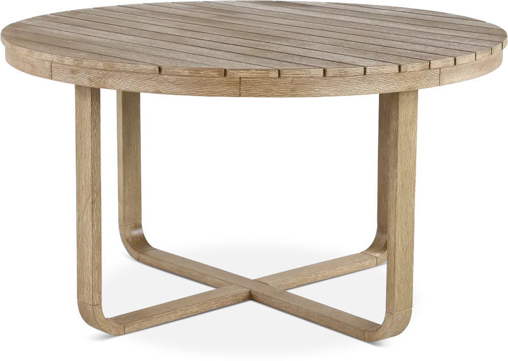 Palm Beach Natural Patio Dining Table-1
