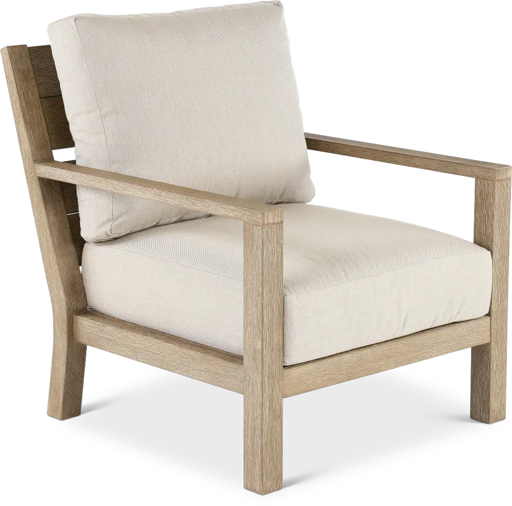 Palm Beach Natural and Beige Patio Chair-1