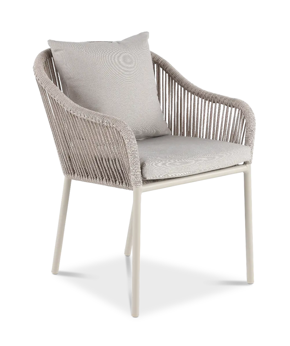 Josephine Gray Patio Dining Chair-1