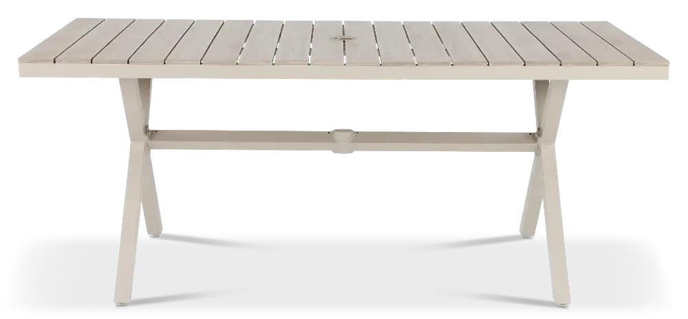 Josephine Natural Patio Dining Table-1