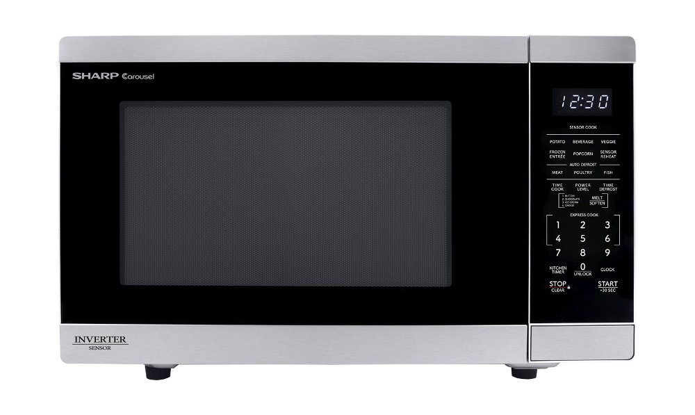 Sharp 1.4 Cu Ft Countertop Microwave - Stainless Steel